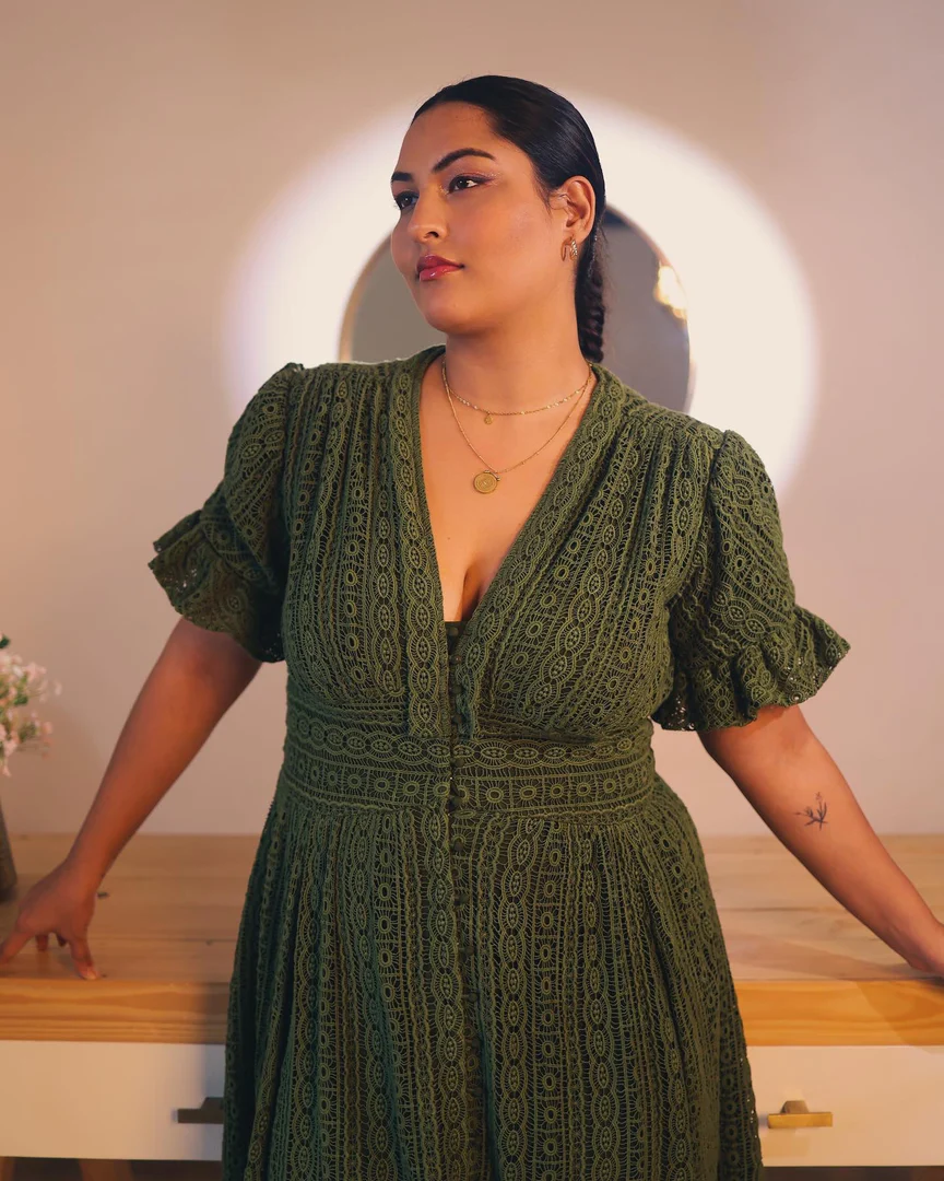 18KT Gold Plated Roman Compass Layered Necklace - Atulya Jewellers