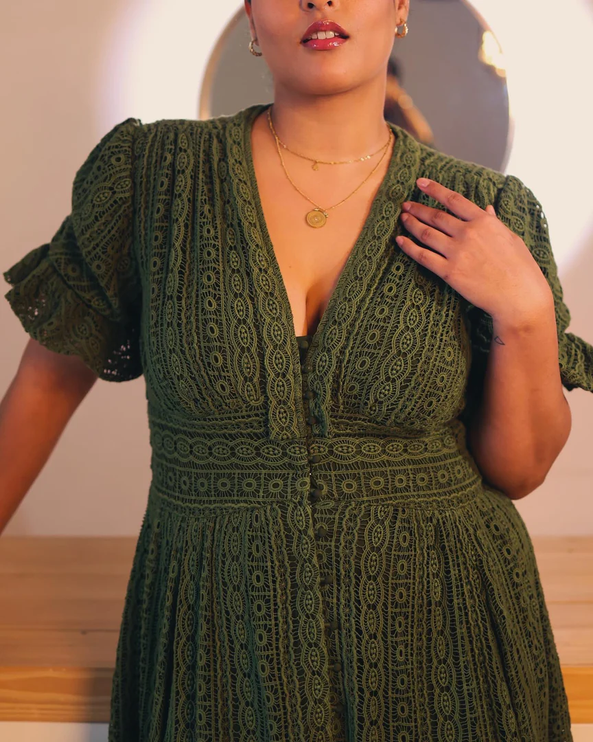 18KT Gold Plated Roman Compass Layered Necklace - Atulya Jewellers