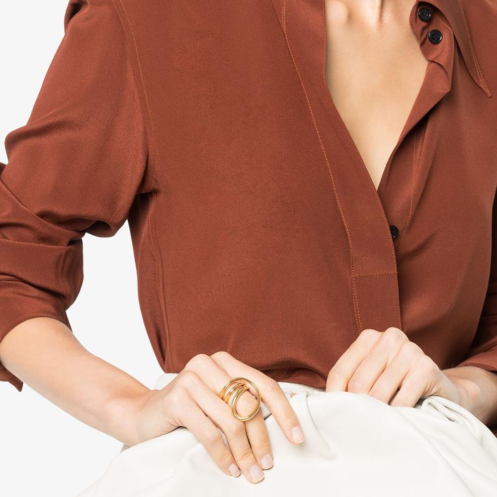 18KT Gold Plated Arden Ring - Atulya Jewellers