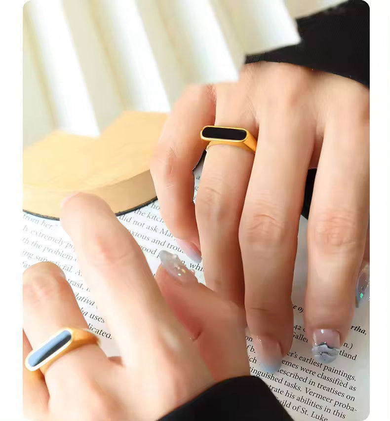 18KT Gold Plated William Ring - Atulya Jewellers