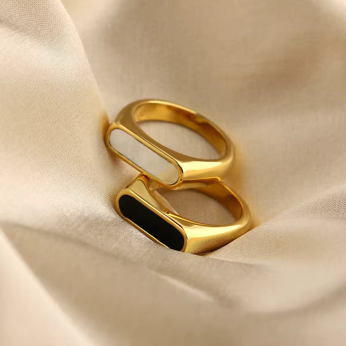 18KT Gold Plated William Ring - Atulya Jewellers