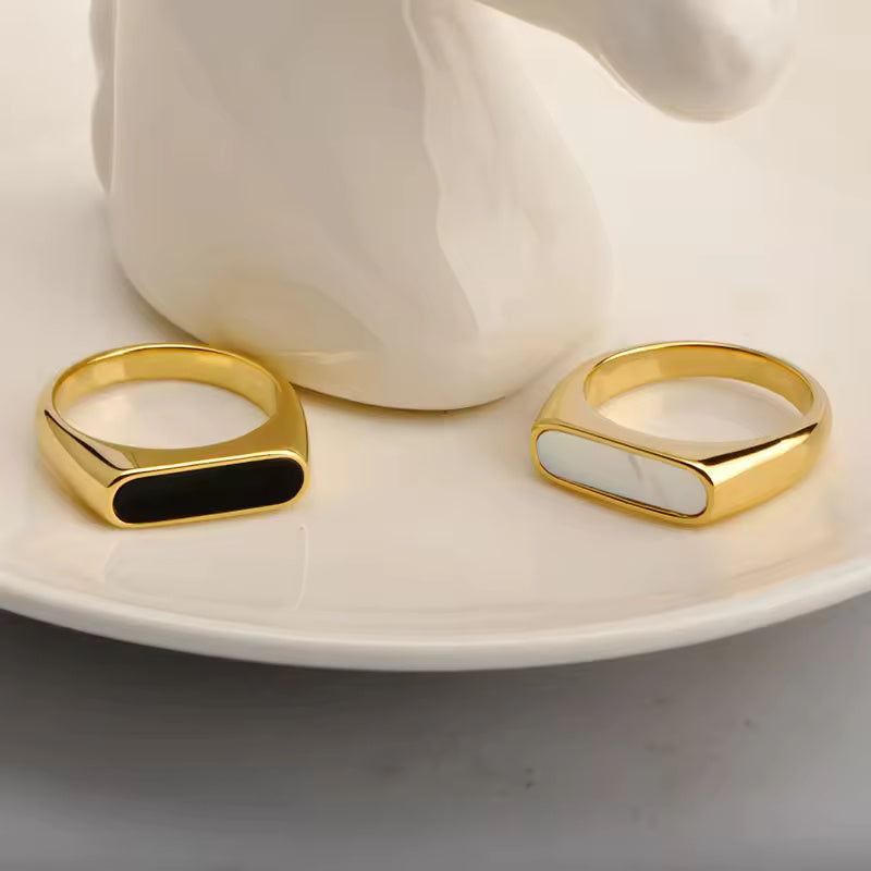 18KT Gold Plated William Ring - Atulya Jewellers
