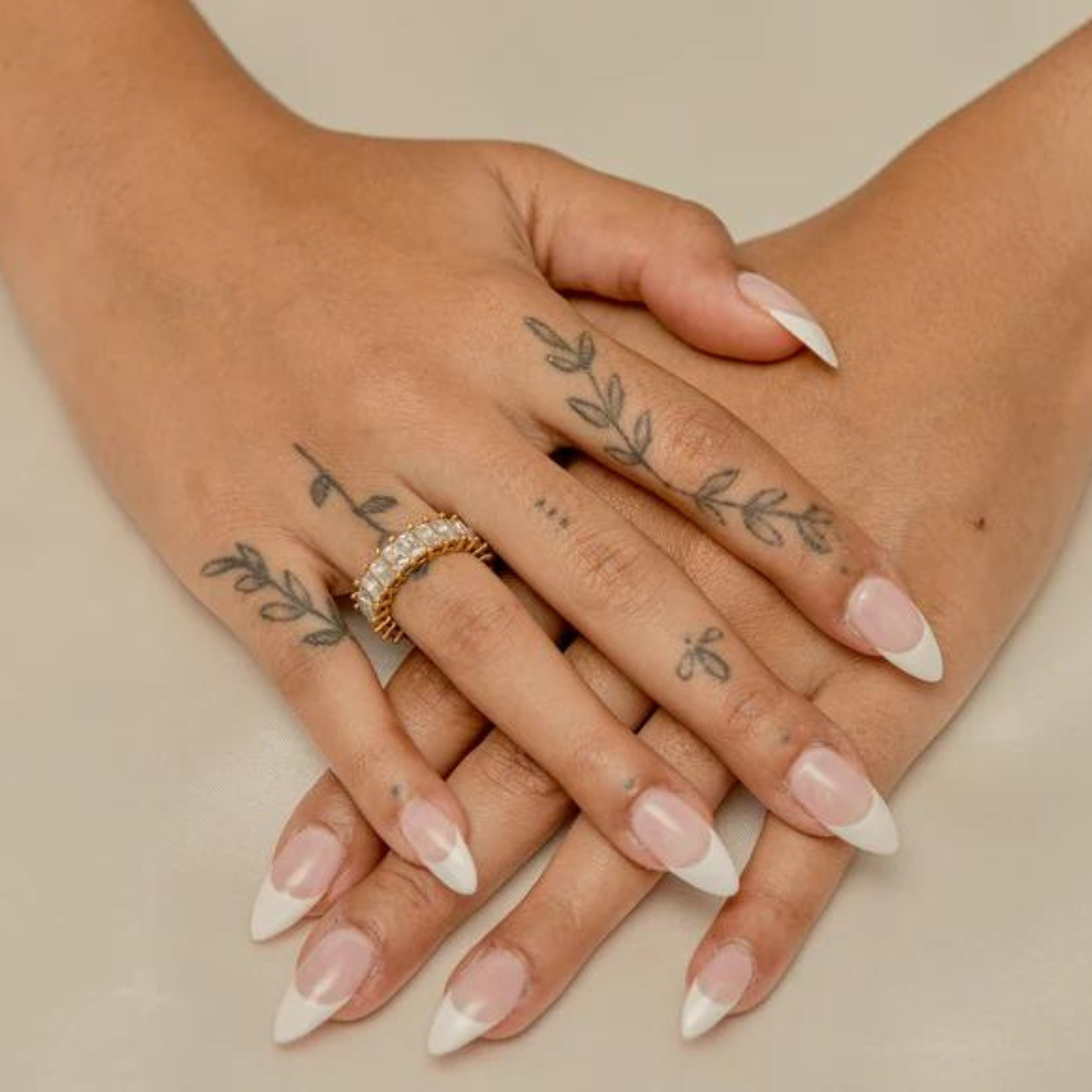 18KT Gold Plated Naira CZ Ring - Atulya Jewellers