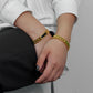 18KT Gold Plated Luna CZ Bracelet