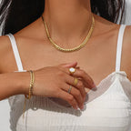 18KT Gold Plated Kathie Chain - Atulya Jewellers