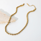 18KT Gold Plated Rope Chain