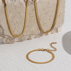 18KT Gold Plated Silk Chain - Atulya Jewellers