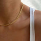 18KT Gold Plated Cuban Chain
