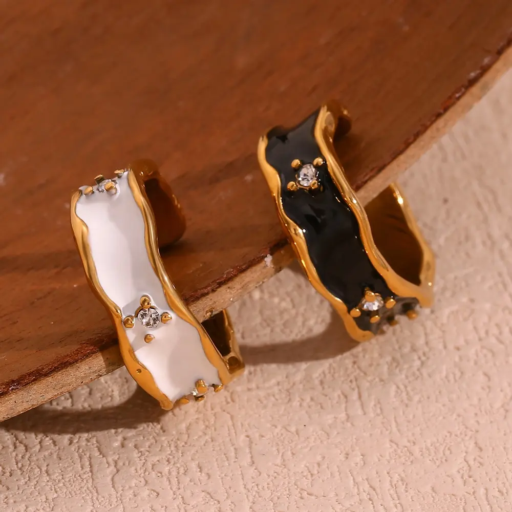 18KT Gold Plated Emily CZ Ring - Atulya Jewellers