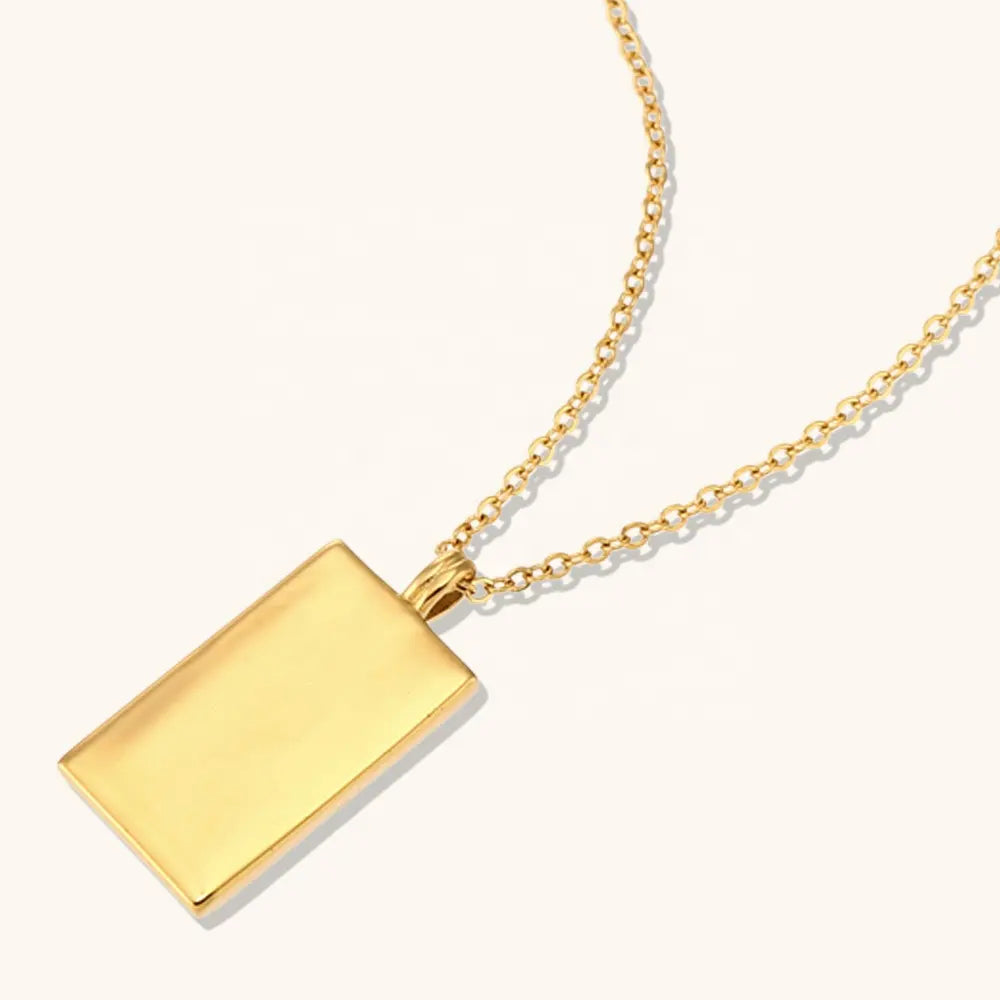 18KT Gold Plated Star Gaze CZ Necklace - Atulya Jewellers