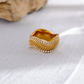 18KT Gold Plated Alaya CZ Ring