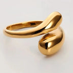 18KT Gold Plated Alisa Ring - Atulya Jewellers
