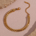 18KT Gold Plated Kathie Bracelet - Atulya Jewellers