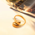 18KT Gold Plated Alisa Ring - Atulya Jewellers