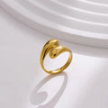 18KT Gold Plated Alisa Ring - Atulya Jewellers