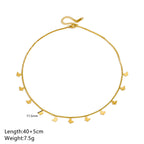 18KT Gold Plated Butterfly Charms Necklace - Atulya Jewellers