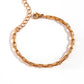 18KT Gold Plated Hollow Box Chain Bracelet