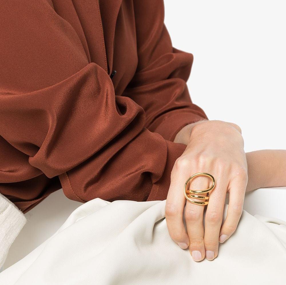 18KT Gold Plated Arden Ring - Atulya Jewellers