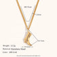 18KT Gold Plated Boot Necklace