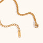 18KT Gold Plated Boot Necklace