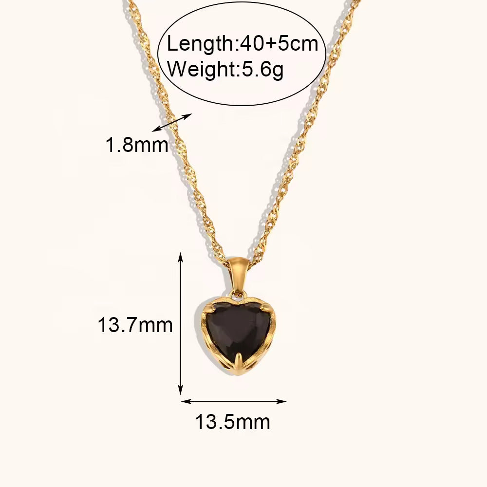 18KT Gold Plated Amore Necklace