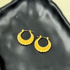 18KT Gold Plated Kitkat Hoops