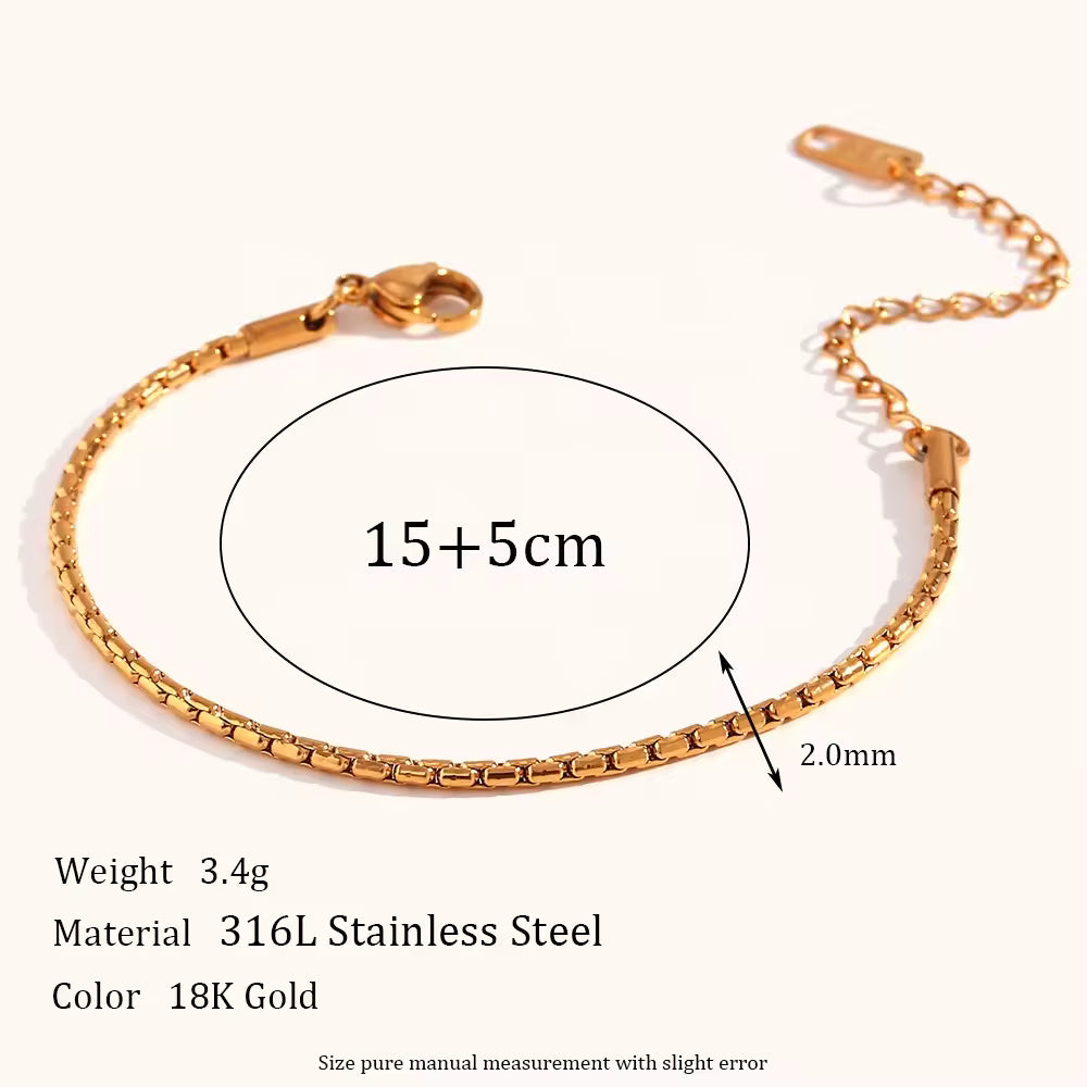 18KT Gold Plated Riri Bracelet