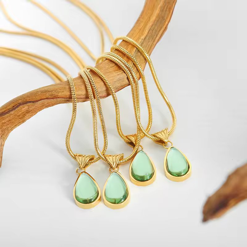 18KT Gold Plated Freya Necklace - Atulya Jewellers