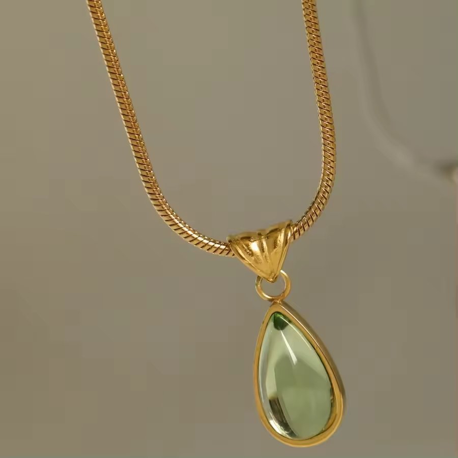 18KT Gold Plated Freya Necklace - Atulya Jewellers