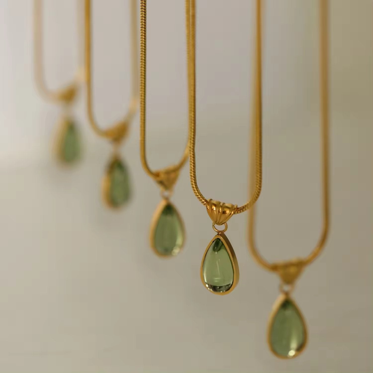 18KT Gold Plated Freya Necklace - Atulya Jewellers