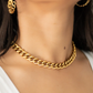 18KT Gold Plated Punky Cuban Chain