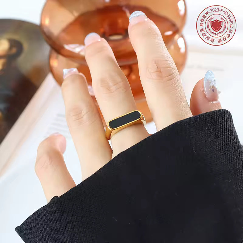18KT Gold Plated William Ring - Atulya Jewellers