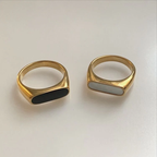 18KT Gold Plated William Ring - Atulya Jewellers