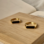 18KT Gold Plated William Ring - Atulya Jewellers