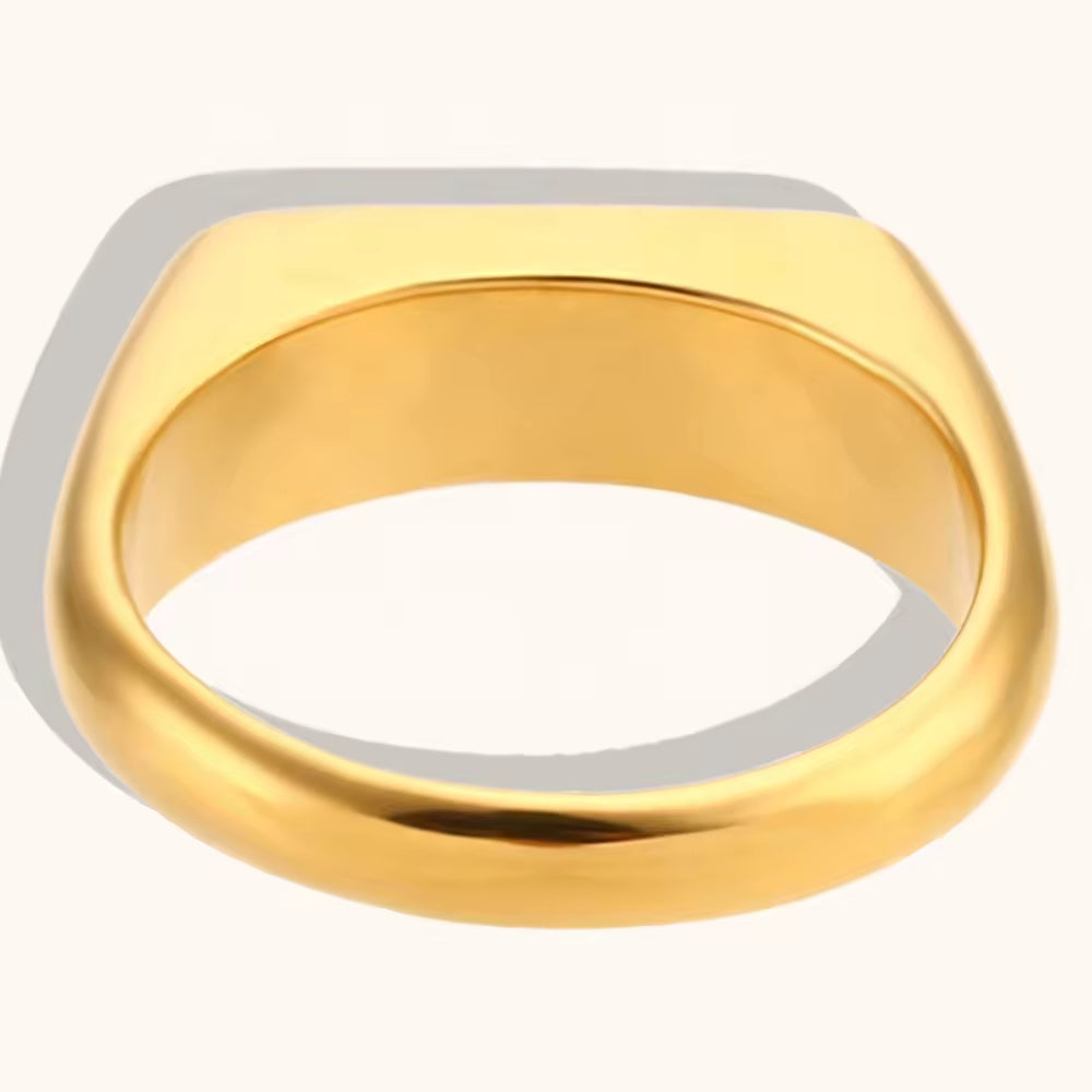 18KT Gold Plated William Ring - Atulya Jewellers