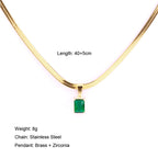 18KT Gold Plated Silk Rhinestone Necklace - Atulya Jewellers