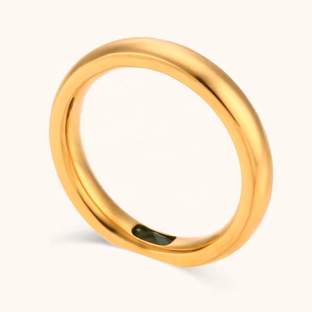 18KT Gold Plated Voletta Ring - Atulya Jewellers