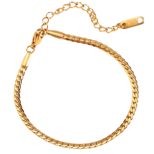 18KT Gold Plated Kathie Mini Bracelet