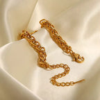 18KT Gold Plated Wheat Chain Bracelet - Atulya Jewellers