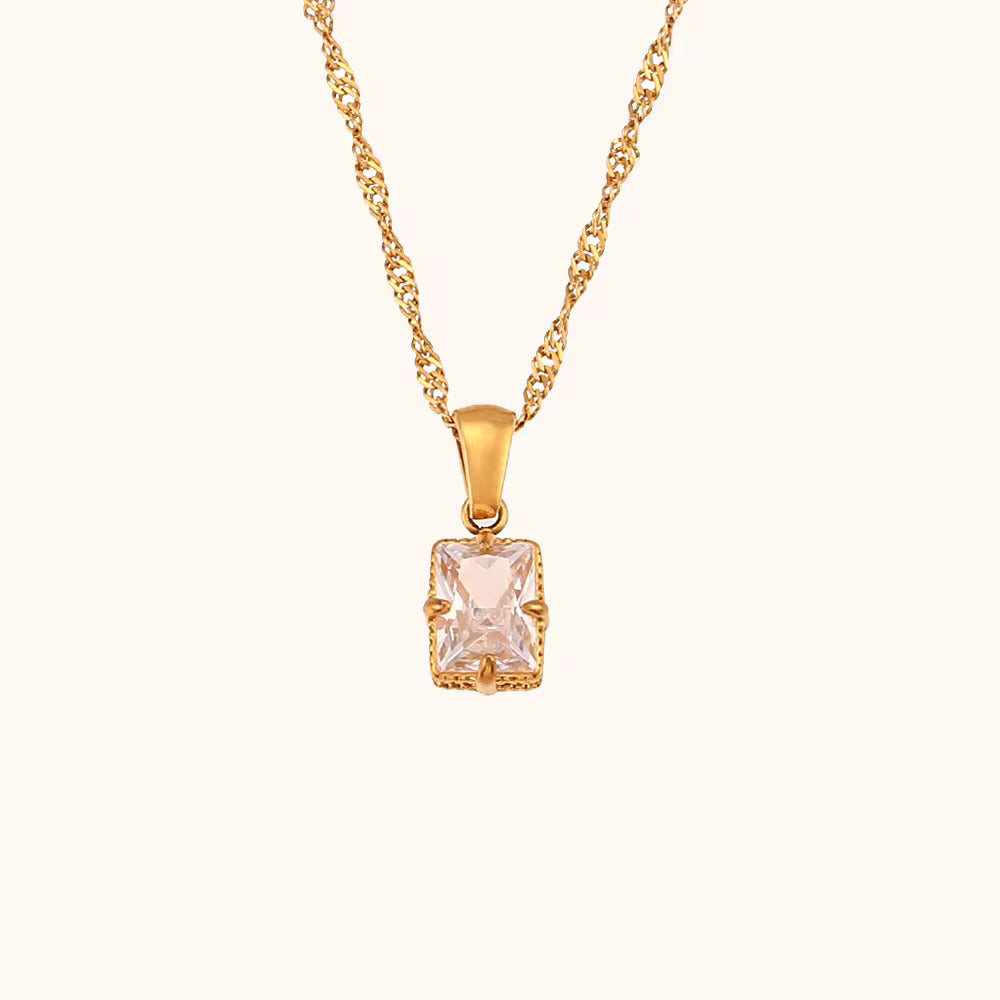 18KT Gold Plated Madrid Necklace
