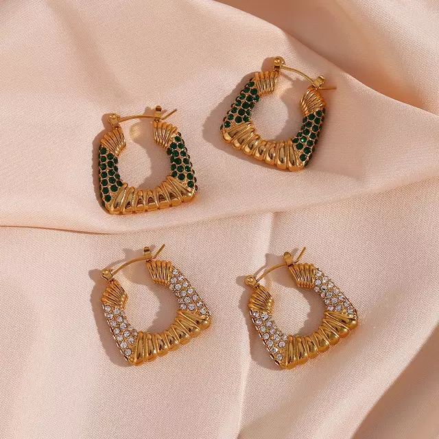 Buy Gold Hoop Earrings Online - Classy Trendy Earrings | Jos Alukkas Online