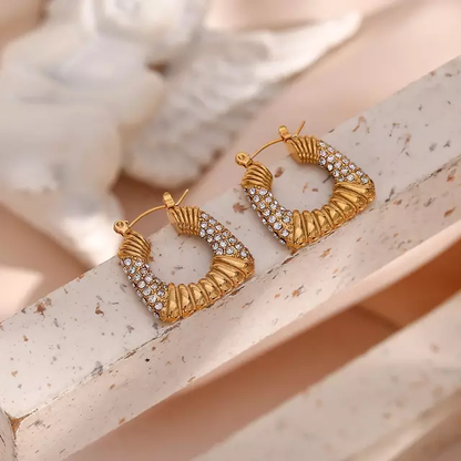 Latest hoop earrings online design